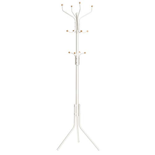 SONGMICS RCR19W Metal Coat Rack