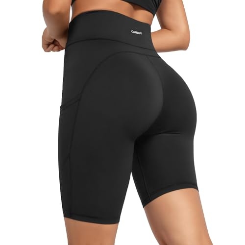 CAMBIVO High-Waisted Biker Shorts