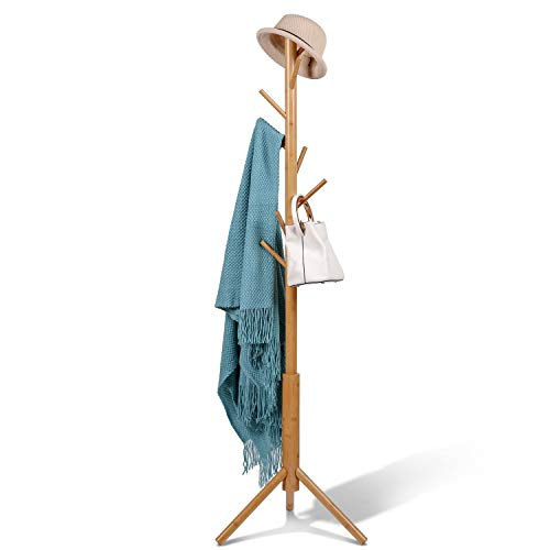 BMOSU Bamboo Coat Tree