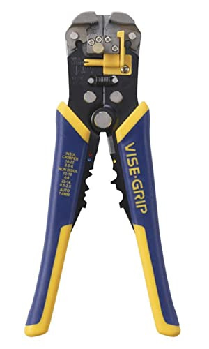IRWIN VISE-GRIP Self-Adjusting Wire Stripper, 8"