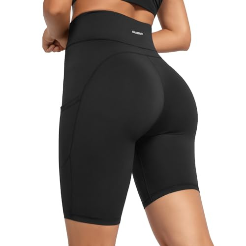 CAMBIVO High-Waisted Biker Shorts