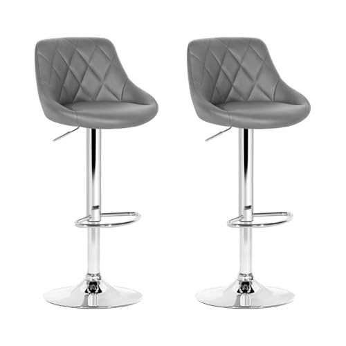 Artiss Gas Lift Bar Stools Set of 2