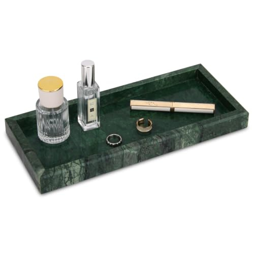 HESHIBI Natural Marble Vanity Tray