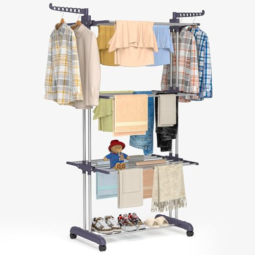 Bigzzia 3-Tier Clothes Airer