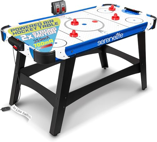 SereneLife 54in Powered Air Hockey Table