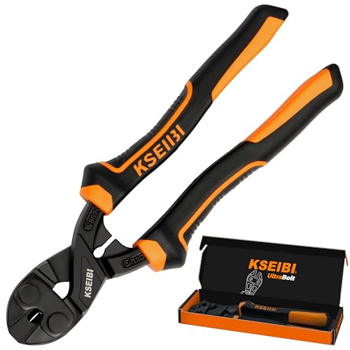 KSEIBI 8-Inch Mini Bolt Cutters