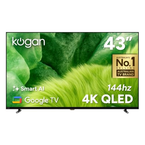 Kogan 43" Q98G QLED 4K 144Hz Smart Google TV