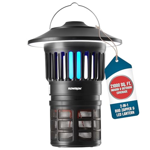 Flowtron 2-in-1 UV Mosquito Trap & LED Lantern