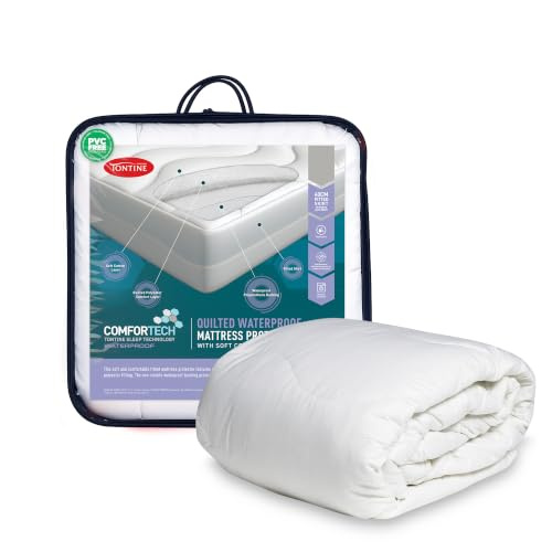 Tontine Comfortech Quilted Cotton Top Mattress Protector