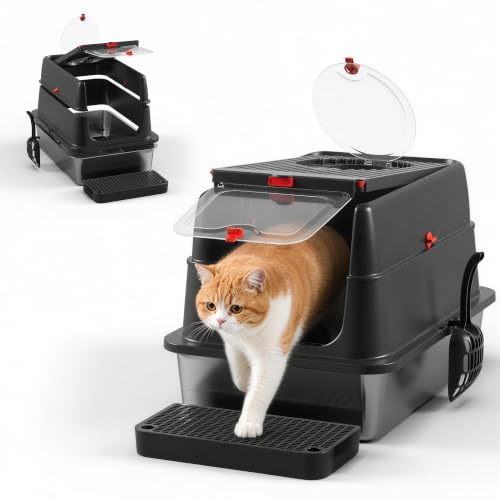BEST JAJA Stainless Steel Litter Box (3-in-1 XL)