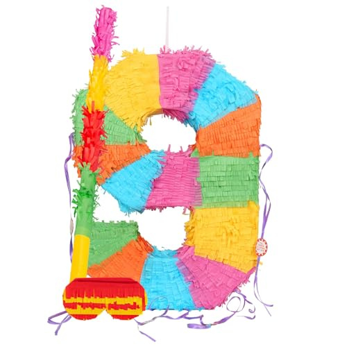Fax Potato Number 9 Pop-Out Pinata