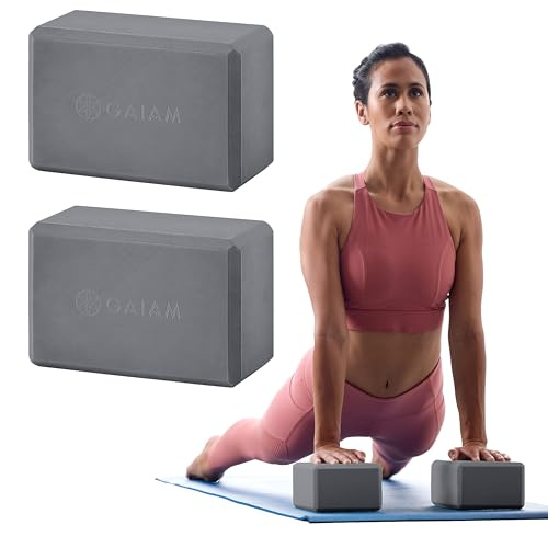 Gaiam Essentials Yoga Block (Set of 2)