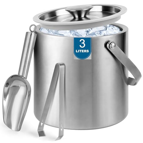 Berverra 3L Portable Ice Bucket