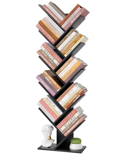 Hoctieon 10 Tier Tree Bookshelf