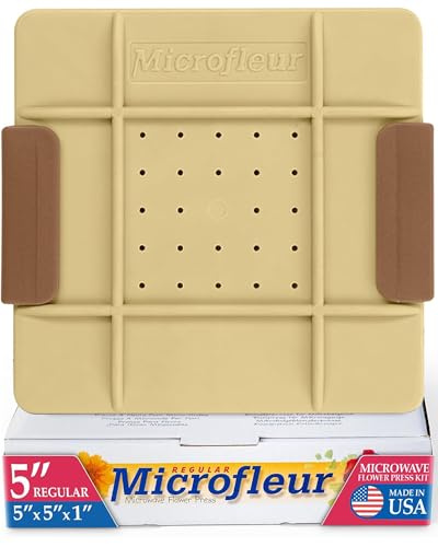Microfleur Regular 13 cm Microwave Flower Press