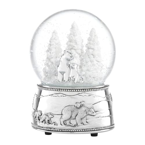 Reed and Barton North Pole Bound Musical Snowglobe
