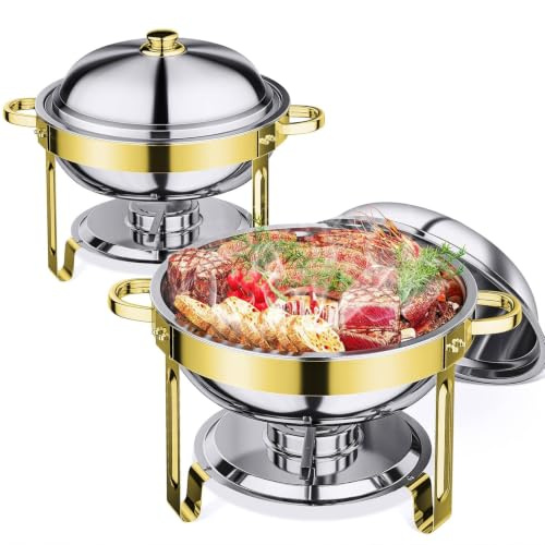 Anycoo 6L 2 Pack Chafing Dish Buffet Set