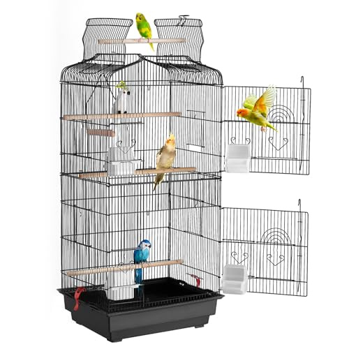 VEVOR 41-inch Open Top Parrot Cage