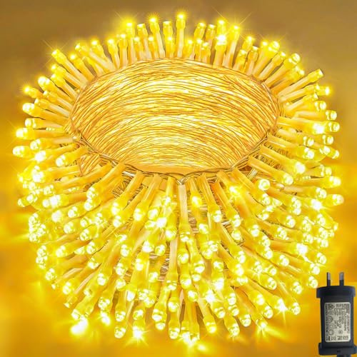 Pytopkto 50M 400 LED Fairy Lights