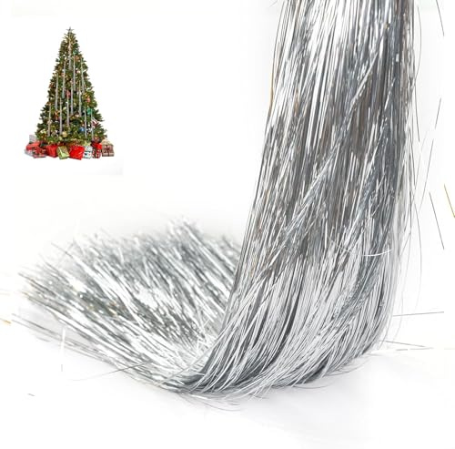 Weidllys 10000 Strands Christmas Tree Tinsel Decoration