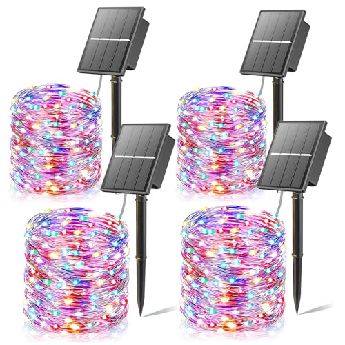 SOLARBABY 4 Pack Solar String Lights
