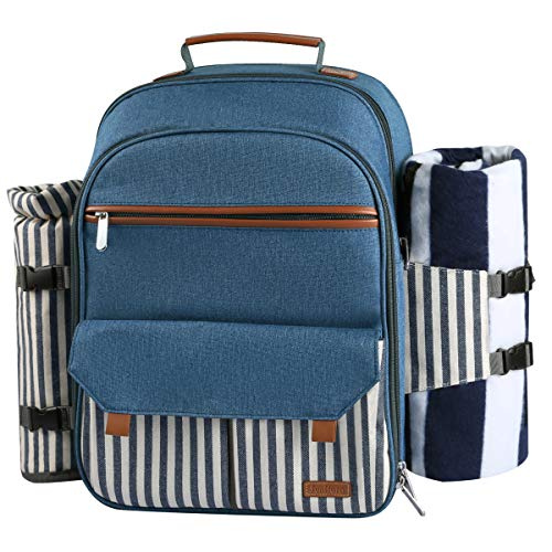 Sunflora Picnic Backpack for 4