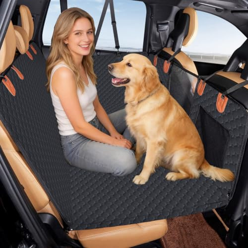 CHANCCI Hard Bottom Back Seat Extender for Dogs