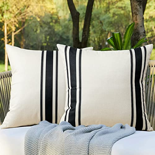 OTOSTAR Outdoor Waterproof Pillow Covers, Pack of 2