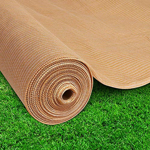Instahut 1.83 x 10m Shade Cloth 50% UV Block, Beige