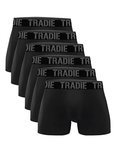 TRADIE Cotton and Elastane Fitted Trunk (6 Pack)