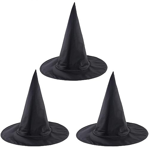 Ankelesz 3-Piece Witch Hat Set