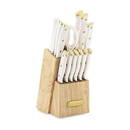 Farberware 15-Piece Triple Riveted Knife Block Set