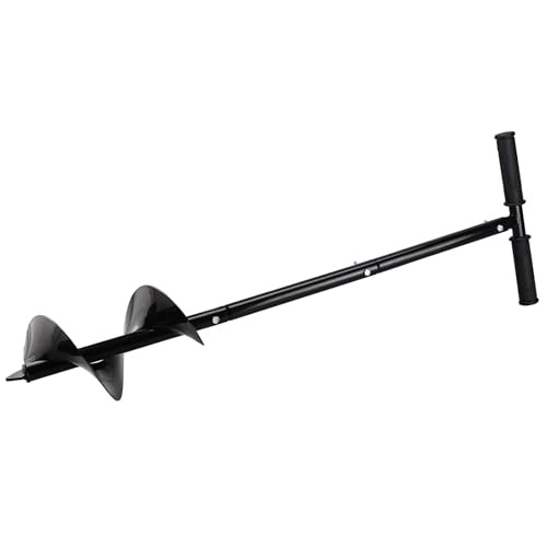 RealPlus Hand Auger Post Hole Digger 6 inch