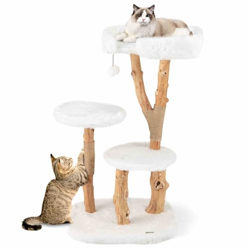 Costway Solid Wood Cat Tree