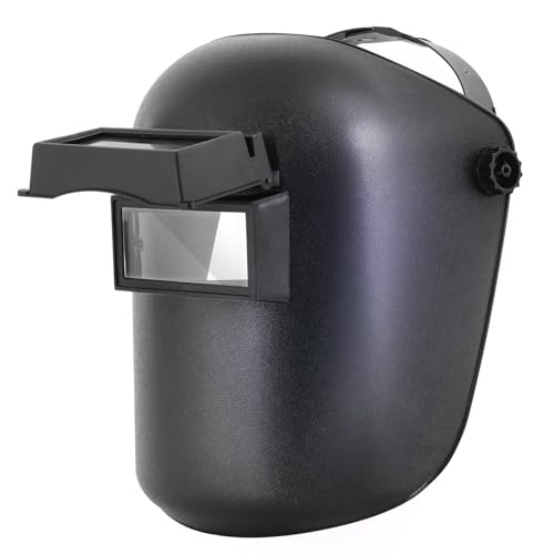 TOPDC Flip-Front Welding Helmet, Fixed Shade 11