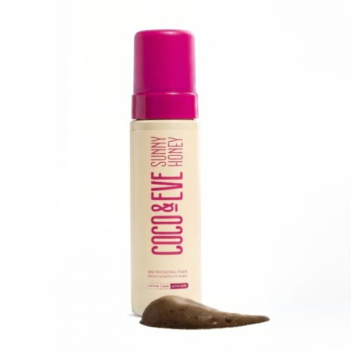 Coco & Eve Sunny Honey Bali Bronzing Self Tanner Mousse (Ultra Dark)