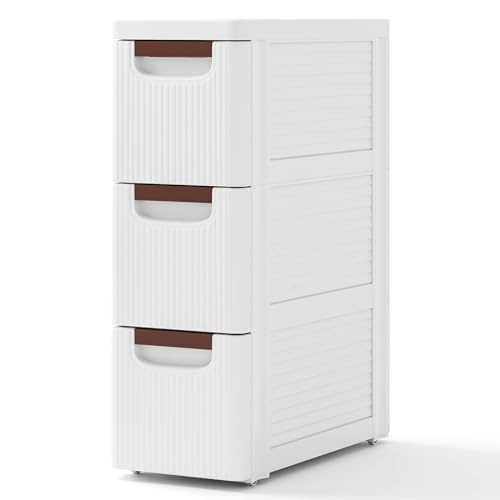 Giantex 3 Drawers Storage Cart