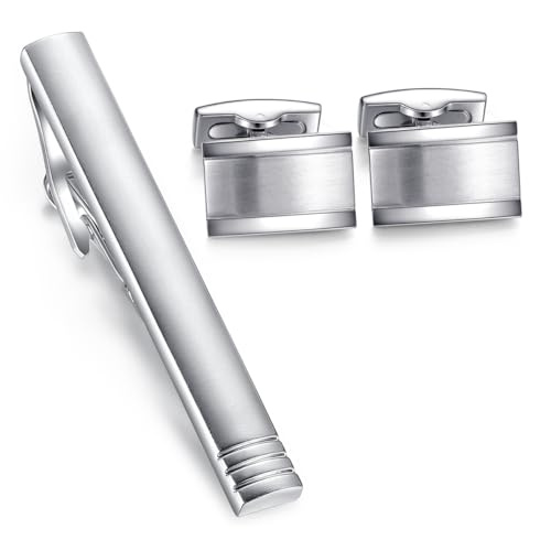 Honey Bear Cufflinks and Tie Clip Set