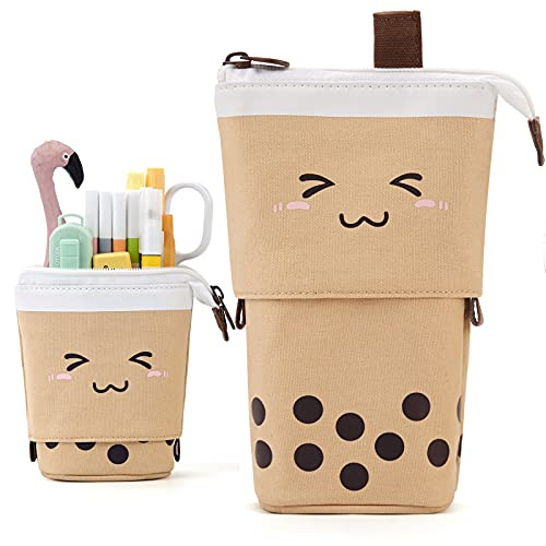 ANGOOBABY Standing Telescopic Pencil Case