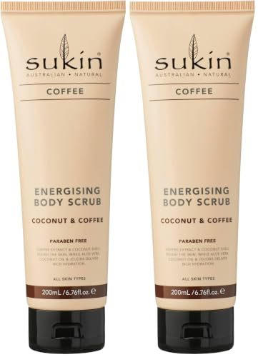 Sukin Energising Body Scrub Coconut & Coffee