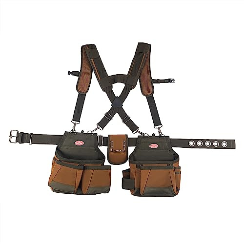 Bucket Boss AirLift Tool Belt with Suspenders (50100)