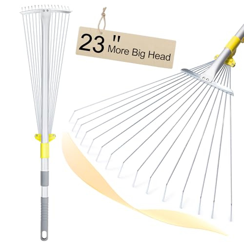 Jardineer 63 inch Leaf Rake