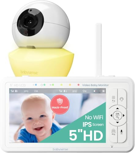 Babysense 5in HD Video Baby Monitor