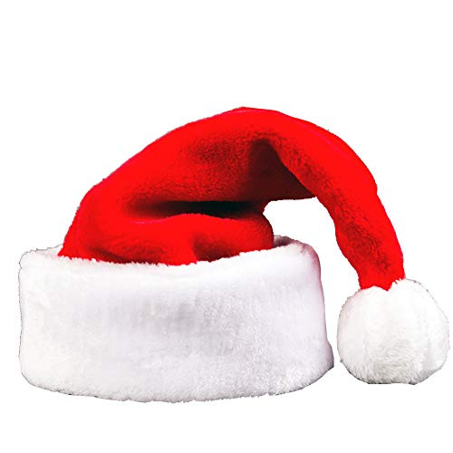 YULOONG Velvet Santa Hat