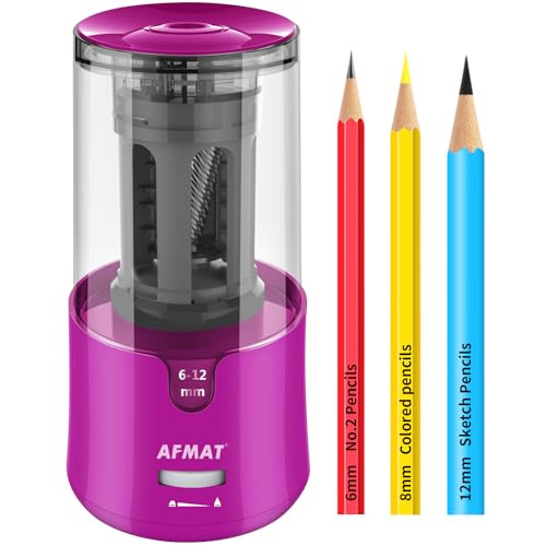 AFMAT PS91 Electric Pencil Sharpener for Coloured Pencils