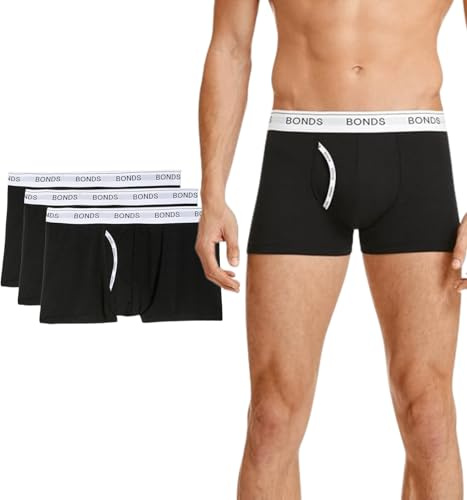 Bonds Cotton Blend Guyfront Trunk (3 Pack)