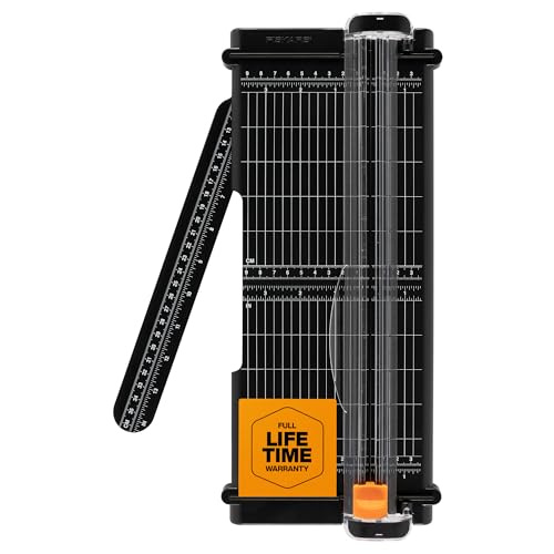 Fiskars Recycled SureCut Portable Paper Trimmer