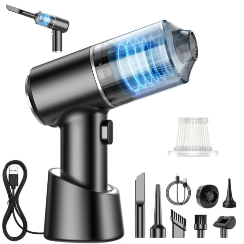 Car Vacuum Cleaner, Cordless 22000Pa with Charging Base, Brushless Motor