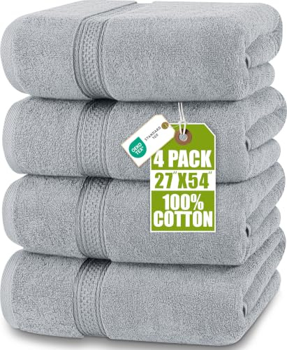 Utopia Towels 4-Pack Premium Bath Towels