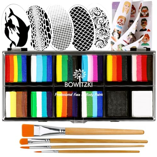 Bowitzki Professional Face Painting Kit